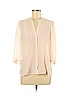 H&M 100% Polyester Pink 3/4 Sleeve Blouse Size 8 - photo 1