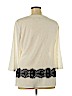 Soho JEANS NEW YORK & COMPANY Ivory 3/4 Sleeve Top Size XL - photo 2