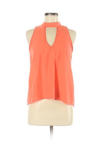 Derek Heart Sleeveless Blouse (view 1)