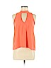 Derek Heart 100% Polyester Orange Sleeveless Blouse Size M - photo 1