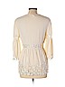 Catherine Malandrino Ivory 3/4 Sleeve Blouse Size L - photo 2