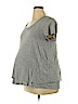 Old Navy - Maternity Gray Short Sleeve Top Size XL - photo 1