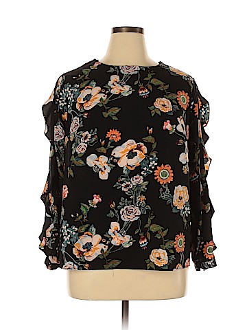 Ava & Viv Long Sleeve Blouse (view 1)