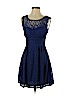 B. Darlin 100% Polyester Blue Casual Dress Size 5 - 6 - photo 1