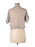 Takeout Tan Short Sleeve Blouse Size M - photo 2