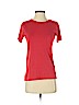 Topshop Red Short Sleeve T-Shirt Size 2 - photo 1