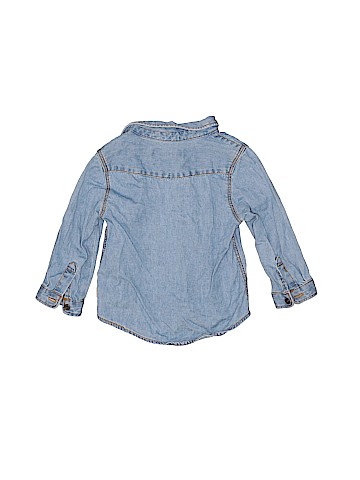 Zara Baby Long Sleeve Button-Down Shirt (view 2)