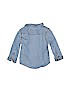 Zara Baby 100% Cotton Blue Long Sleeve Button-Down Shirt Size 6-9 mo - photo 2
