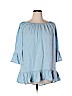 Terra & Sky 100% Lyocell Blue 3/4 Sleeve Blouse Size 0X - photo 1