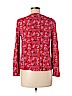 Candie's 100% Rayon Red Long Sleeve Blouse Size M - photo 2