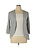Nommo 100% Cotton Gray Cardigan Size XL - photo 1