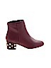 Comfortview Burgundy Boots Size 7 - photo 1