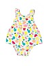 Carter's 100% Cotton Print White Dress 3-6 MO / 6 MO - photo 1