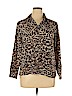 Gerard Darel 100% Polyester Tan Long Sleeve Blouse Size 14 (46) - photo 1