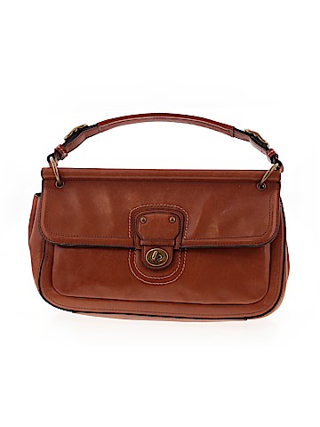 Coach Factory Leather Satchel (view 1)