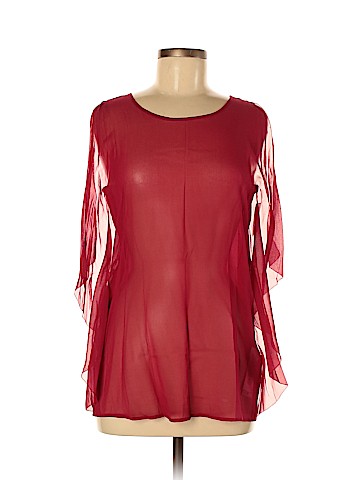 DKNY Sleeveless Silk Top (view 1)