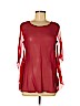 DKNY Red Sleeveless Silk Top Size S - photo 1