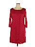 Tacera 100% Nylon Red Cocktail Dress Size XL - photo 1