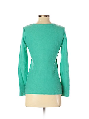 Aqua Cashmere Pullover Sweater (view 2)