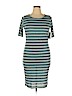Lularoe Teal Casual Dress Size XL - photo 1