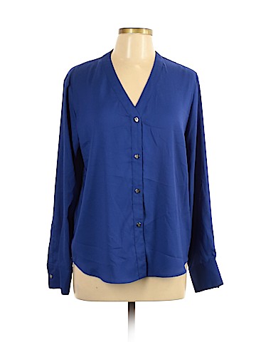 DKNY Long Sleeve Blouse (view 1)