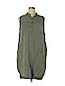 Ava & Viv 100% Lyocell Green Casual Dress Size 1X - photo 1