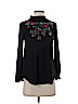 Ann Taylor LOFT Black Long Sleeve Top Size XXS (petite) - photo 1