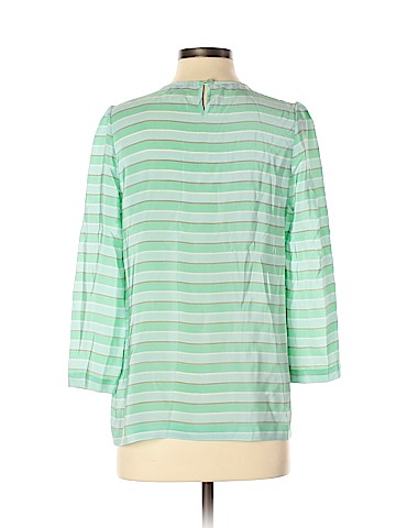 Tegan 3/4 Sleeve Silk Top (view 2)