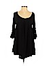 Charlie o. by Kinnucan's Black 3/4 Sleeve Top Size S - photo 1