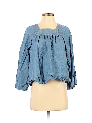 Madewell 3/4 Sleeve Blouse (view 1)