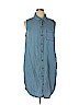 Ava & Viv 100% Lyocell Blue Casual Dress Size 1X - photo 1