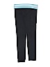 Justice Stripes Black Leggings Size 12 - photo 2