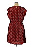 Old Navy 100% Polyester Red Casual Dress Size XL - photo 2