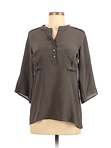 Ella Moss 3/4 Sleeve Silk Top (view 1)