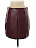 Romeo & Juliet Couture 100% Polyurethane Red Faux Leather Skirt Size L - photo 2