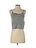 Charlotte Russe Gray Sleeveless Top Size S - photo 1