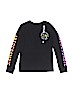 Abercrombie 100% Cotton Graphic Black Long Sleeve T-Shirt Size 11 - 12 - photo 1