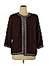 DressBarn Brown Jacket Size 14 - photo 1