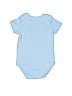 Gymboree 100% Cotton Blue Short Sleeve Onesie Size 3-6 mo - photo 2