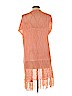 No Boundaries 100% Acrylic Orange Cardigan Size L - photo 2