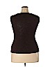 Evan Picone Brown Short Sleeve Top Size 2X - photo 2