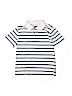 Basic Editions White Short Sleeve Polo Size 8 - photo 1