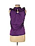 BCBGMAXAZRIA Purple Short Sleeve Blouse Size XXS - photo 2
