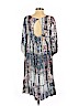 Hayden 100% Rayon Blue Casual Dress Size S - photo 2