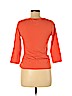 H&M Orange 3/4 Sleeve Henley Size M - photo 2