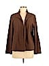 Eileen Fisher 100% Wool Brown Wool Cardigan Size M - photo 1