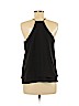 Paper Crane 100% Polyester Black Sleeveless Blouse Size M - photo 2