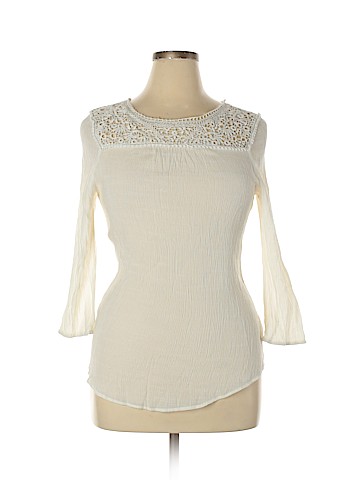 St. John's Bay 3/4 Sleeve Blouse (view 1)