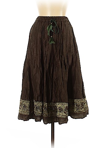 Zara Silk Skirt (view 1)