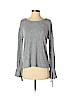 Lucky Brand Gray Long Sleeve Top Size S - photo 1